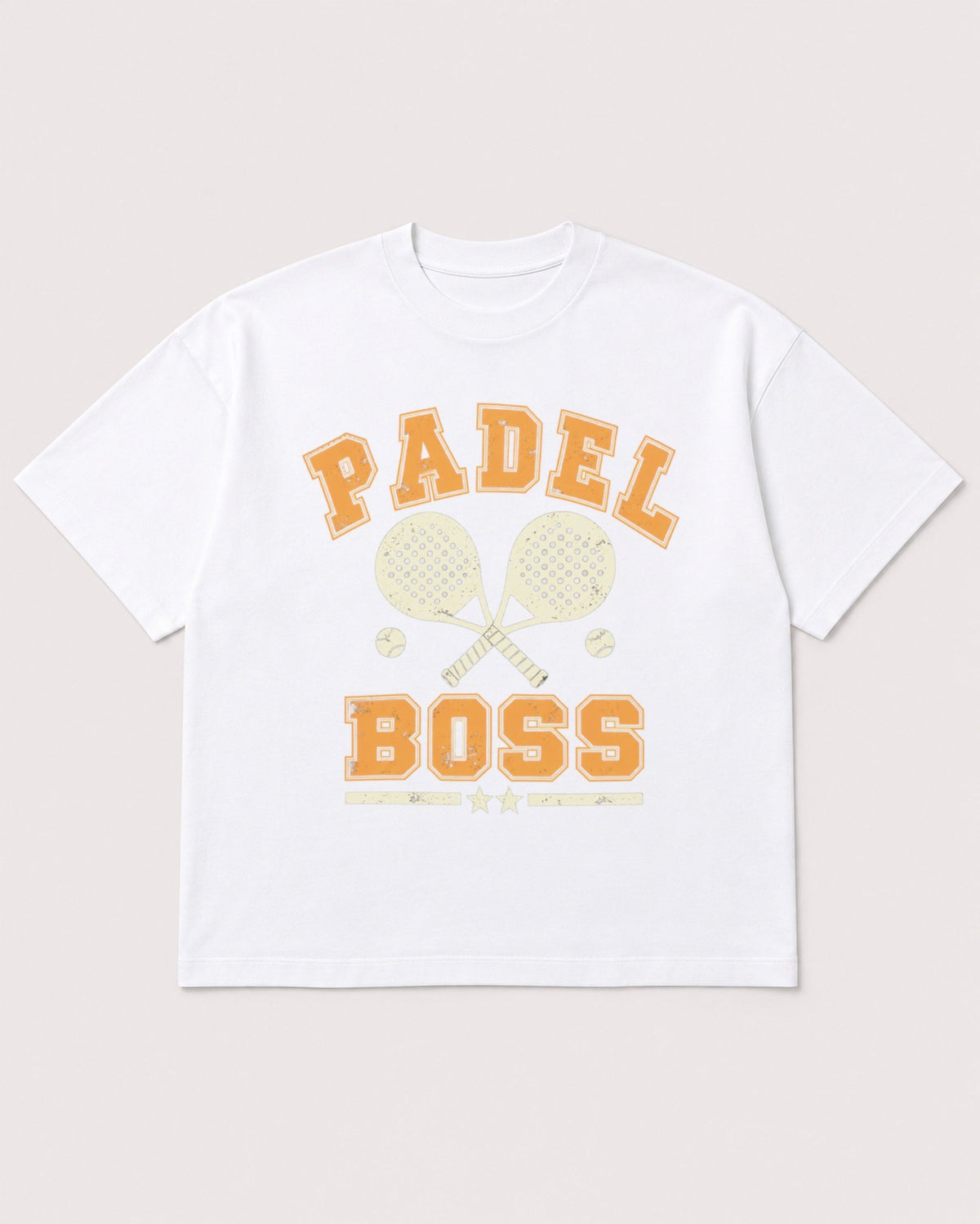 Mockup Boxy Heavyweight Tee White product