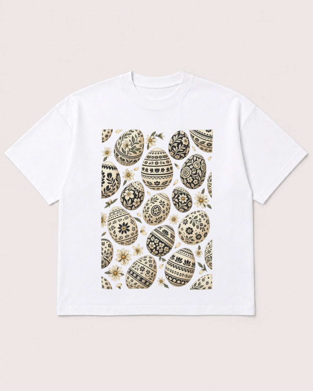 Mockup Boxy Heavyweight Tee White product