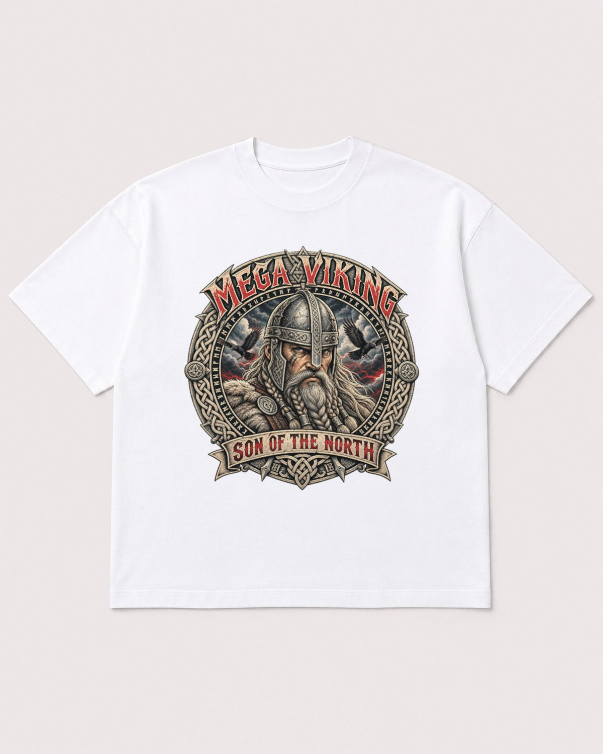 Mockup Boxy Heavyweight Tee White product