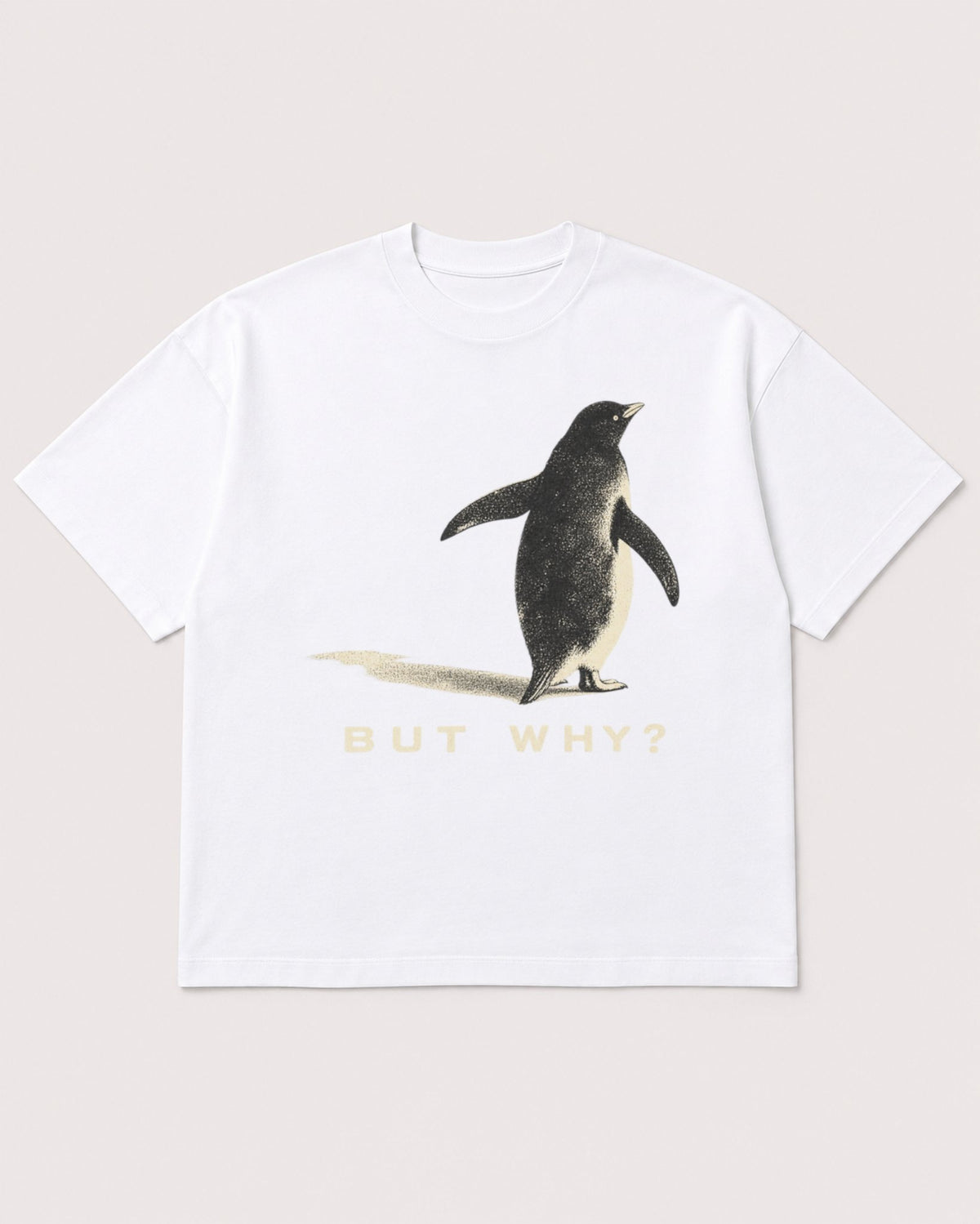 Mockup Boxy Heavyweight Tee White product