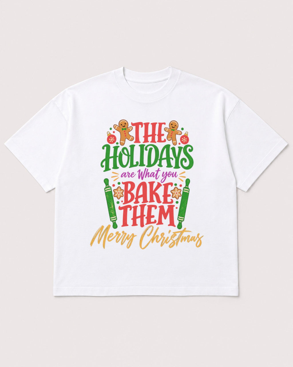 Mockup Boxy Heavyweight Tee White product
