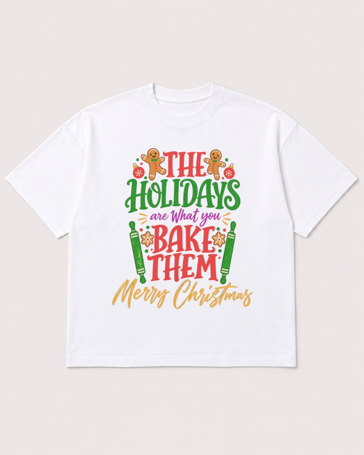 Mockup Boxy Heavyweight Tee White product