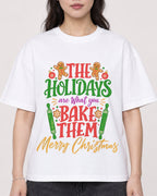 Mockup Boxy Heavyweight Tee White female close-up 03