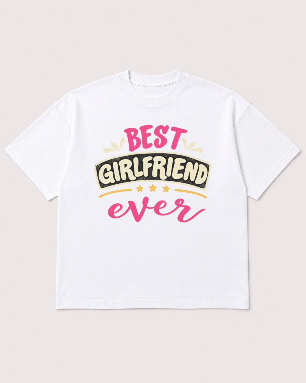 Mockup Boxy Heavyweight Tee White product