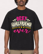 Mockup Boxy Heavyweight Tee Black male close-up 04