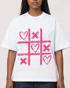 Mockup Boxy Heavyweight Tee White female close-up 04