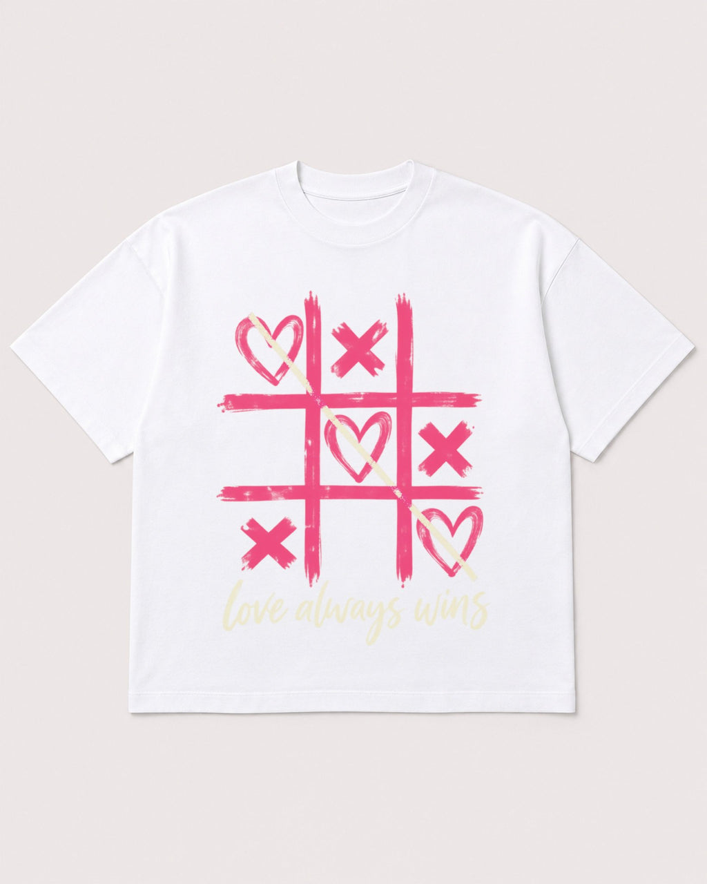 Mockup Boxy Heavyweight Tee White product