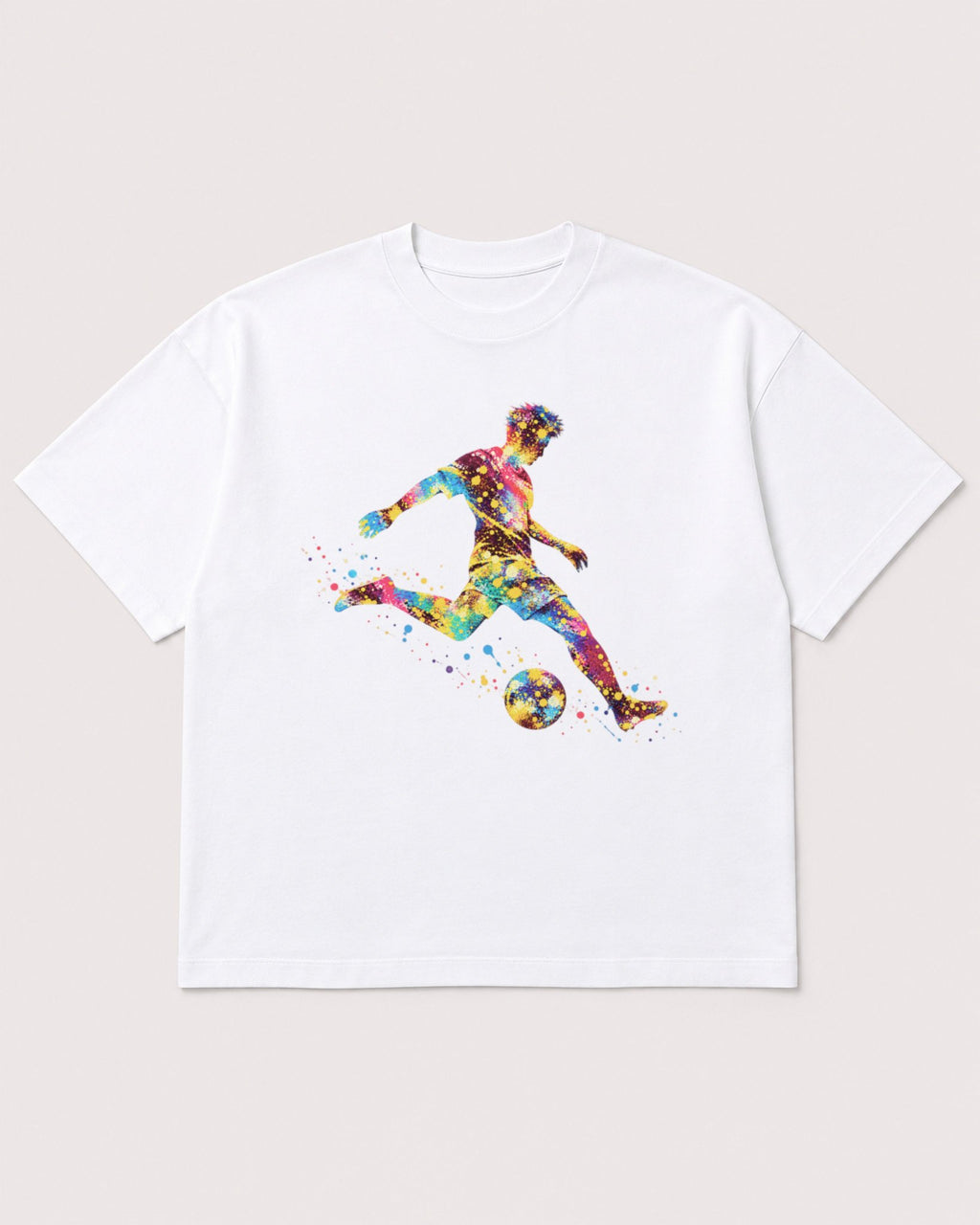 Mockup Boxy Heavyweight Tee White product