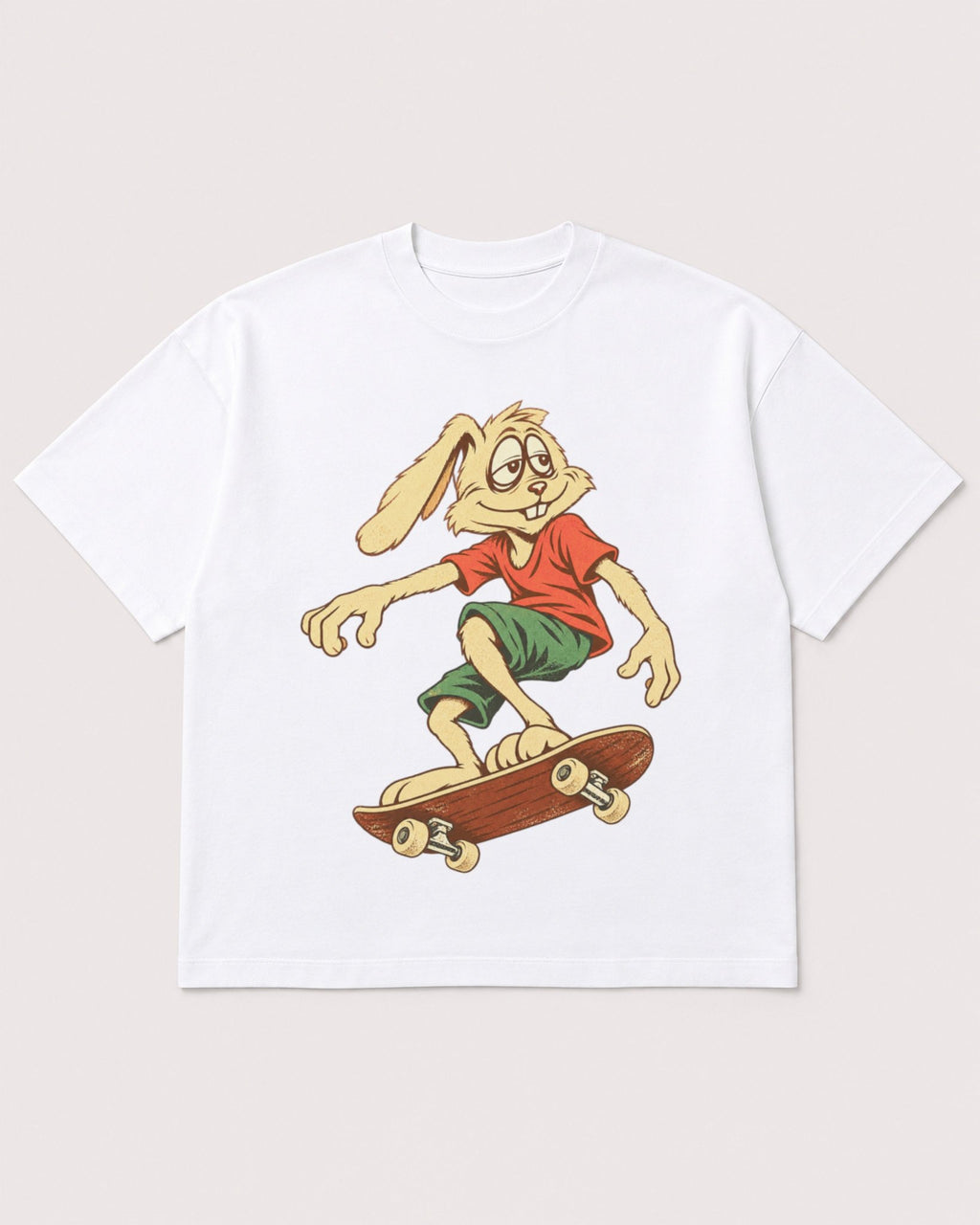 Mockup Boxy Heavyweight Tee White product