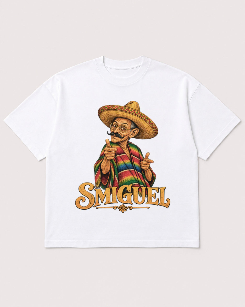 Mockup Boxy Heavyweight Tee White product