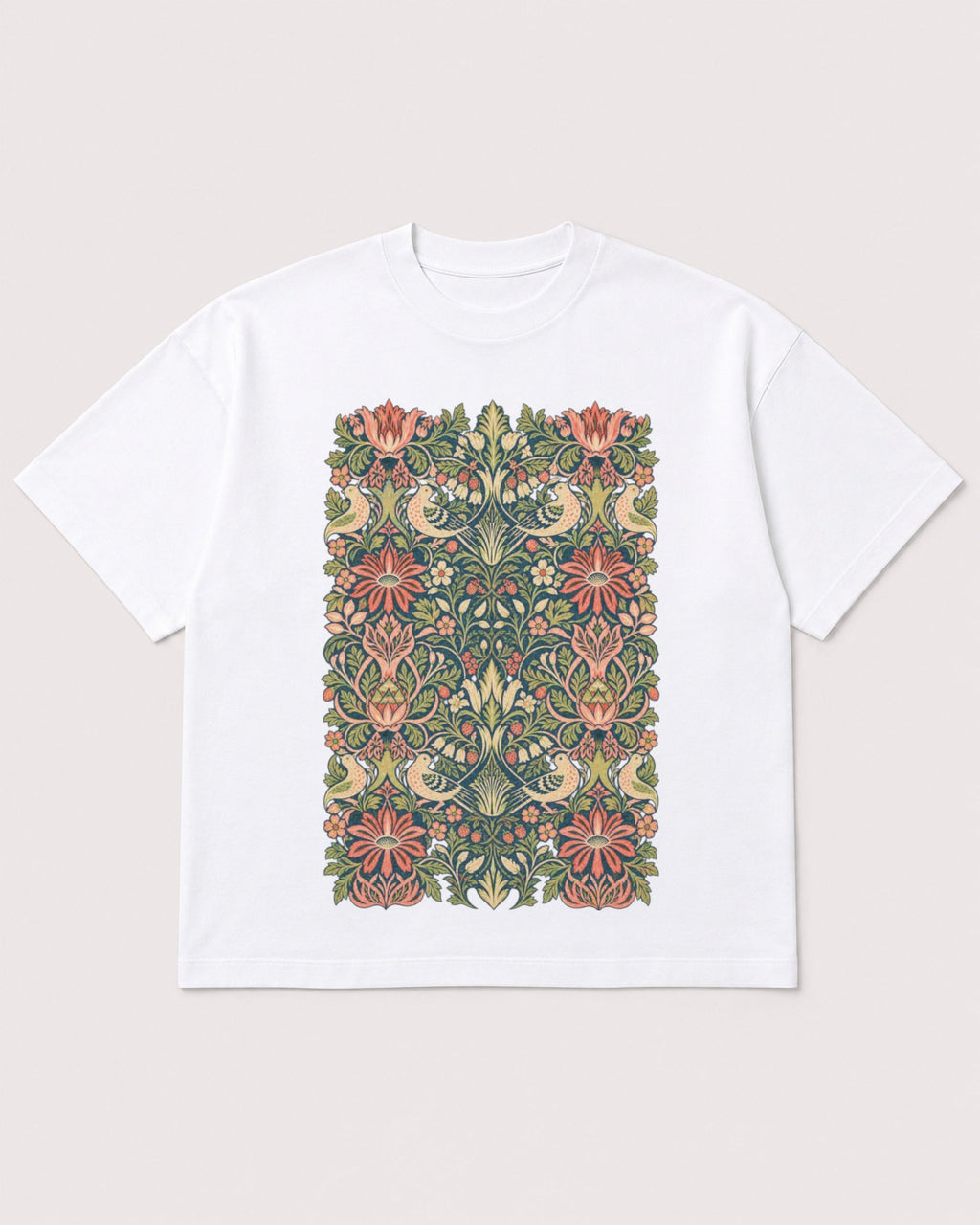 Mockup Boxy Heavyweight Tee White product