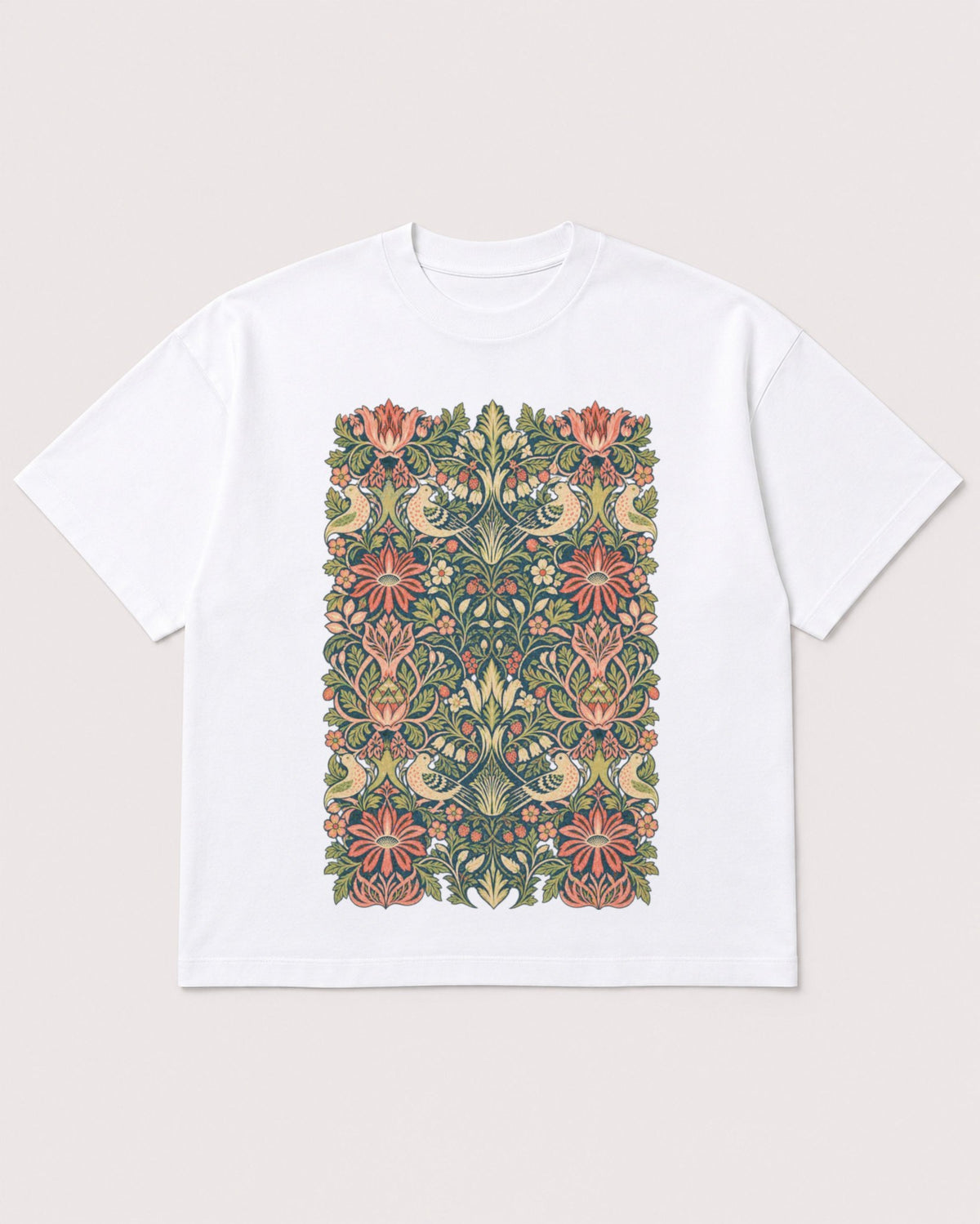 Mockup Boxy Heavyweight Tee White product
