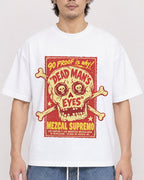 Mockup Boxy Heavyweight Tee White male close-up 03