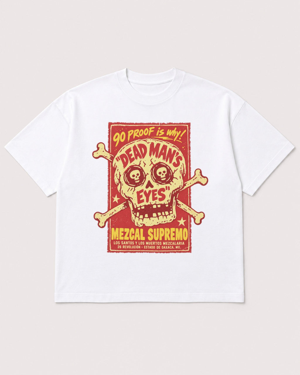 Mockup Boxy Heavyweight Tee White product