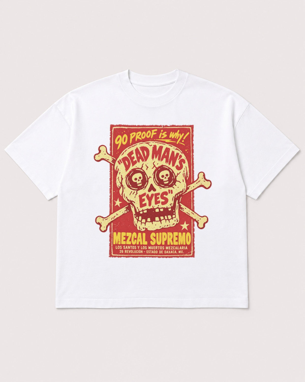 Mockup Boxy Heavyweight Tee White product