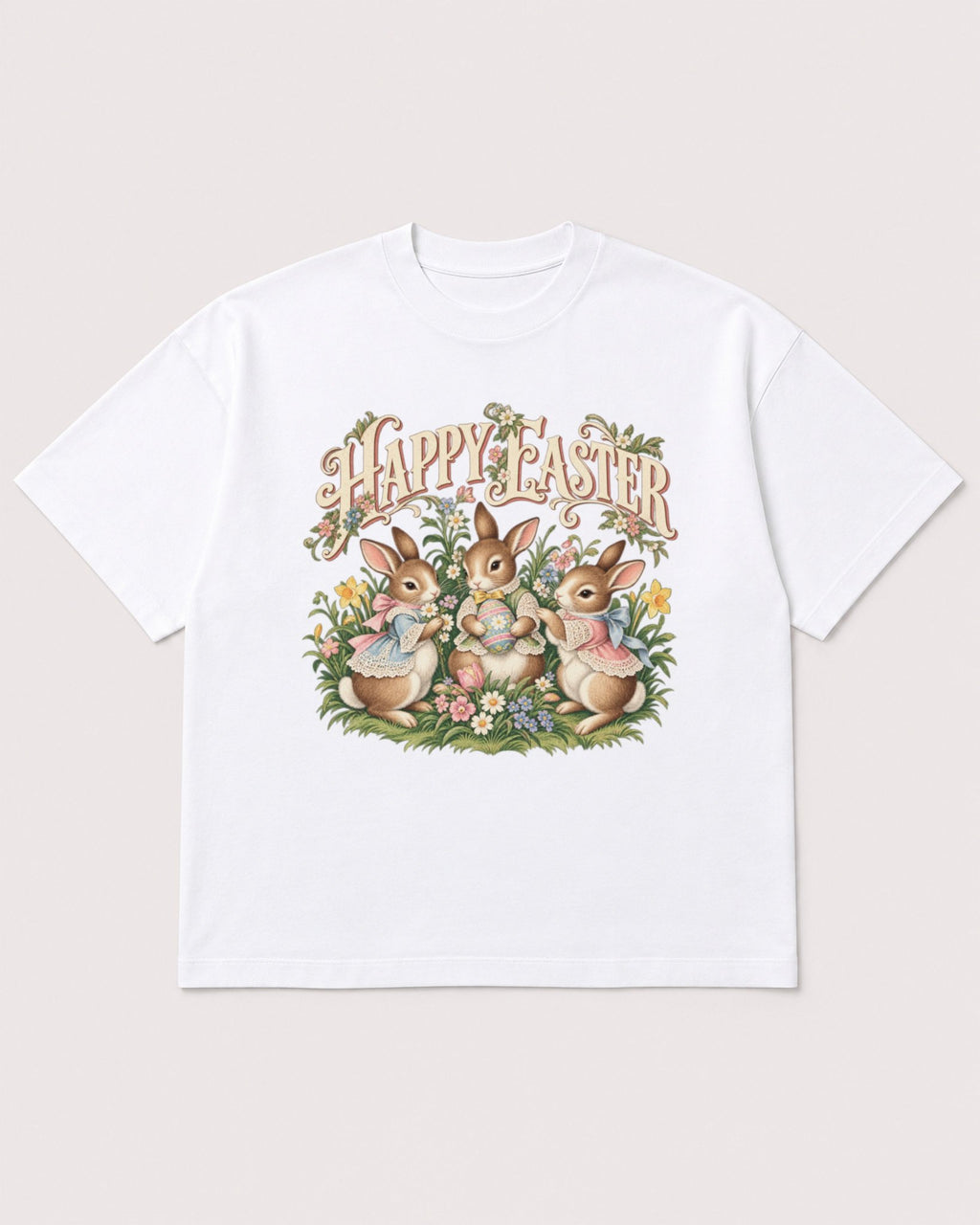 Mockup Boxy Heavyweight Tee White product