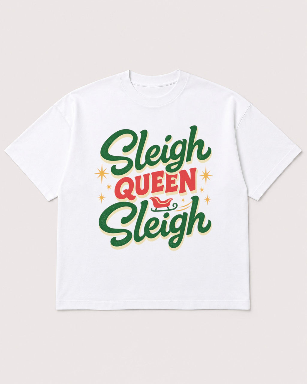 Mockup Boxy Heavyweight Tee White product