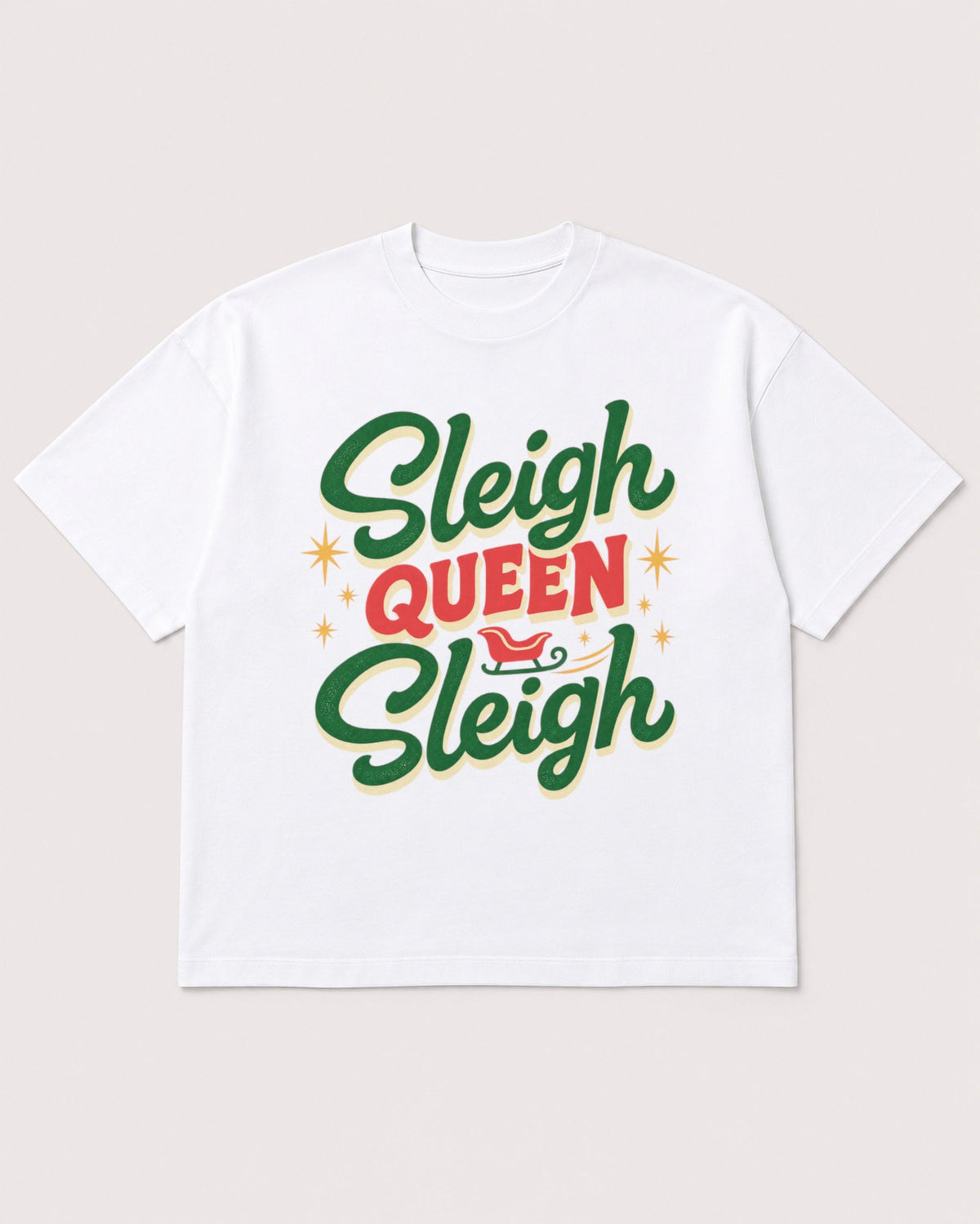 Mockup Boxy Heavyweight Tee White product