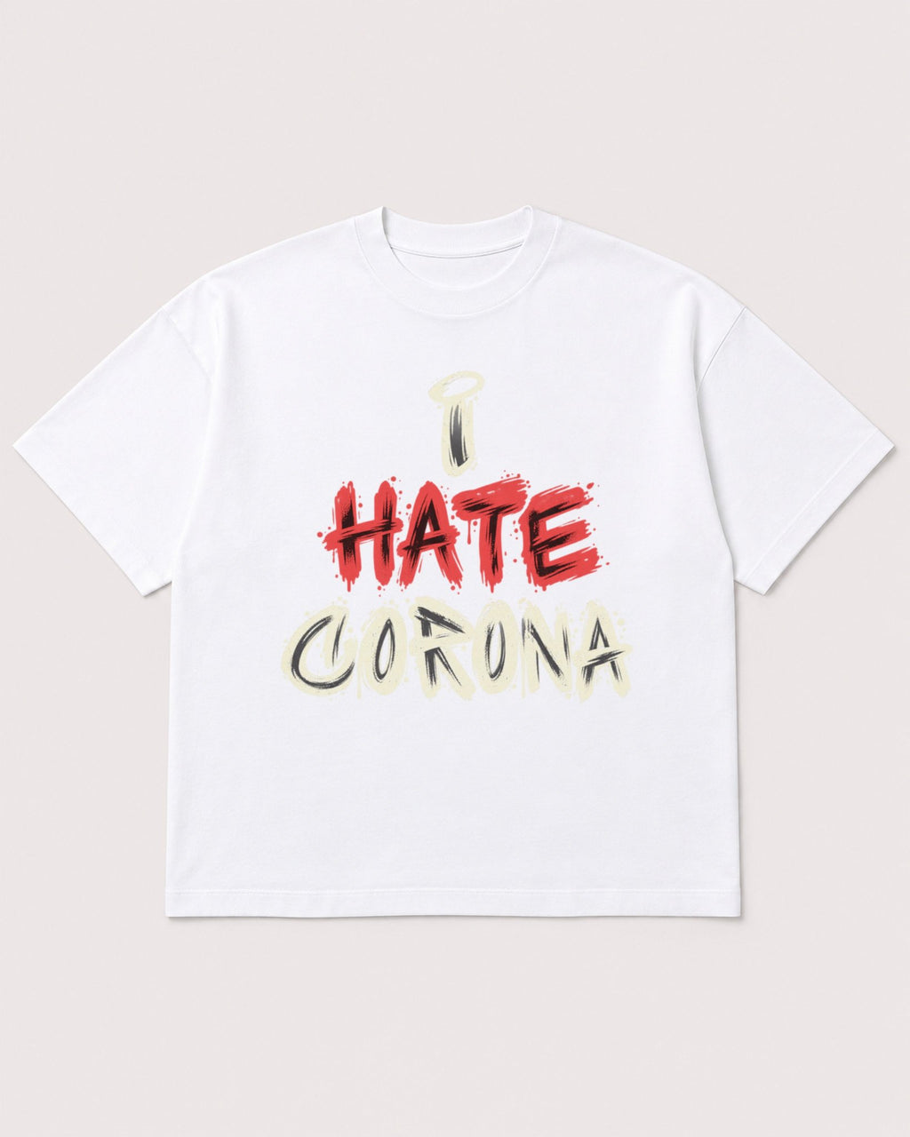 Mockup Boxy Heavyweight Tee White product