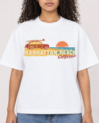Mockup Boxy Heavyweight Tee White female close-up 10