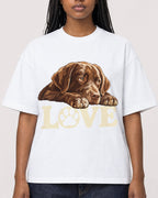 Mockup Boxy Heavyweight Tee White female close-up 04