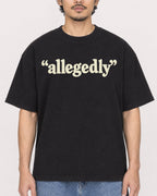 Mockup Boxy Heavyweight Tee Black male close-up 02