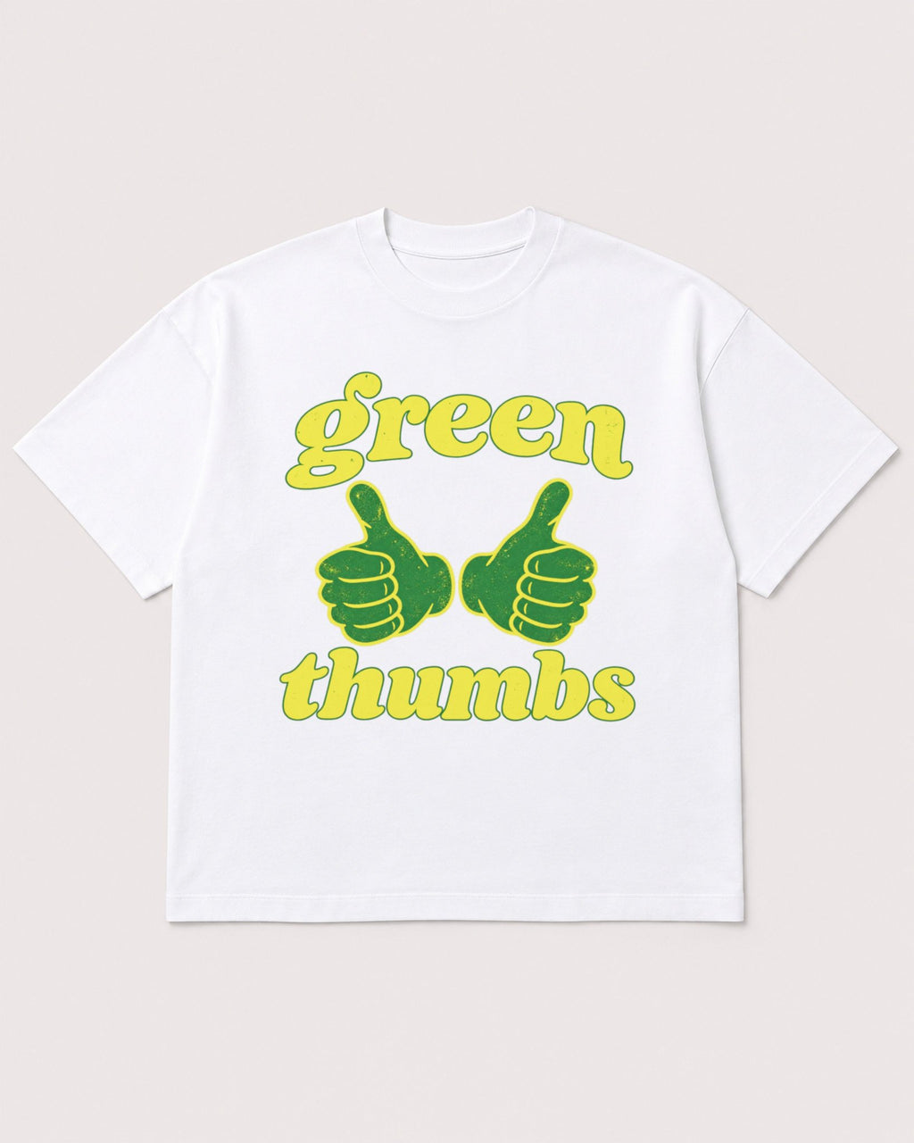 Mockup Boxy Heavyweight Tee White product