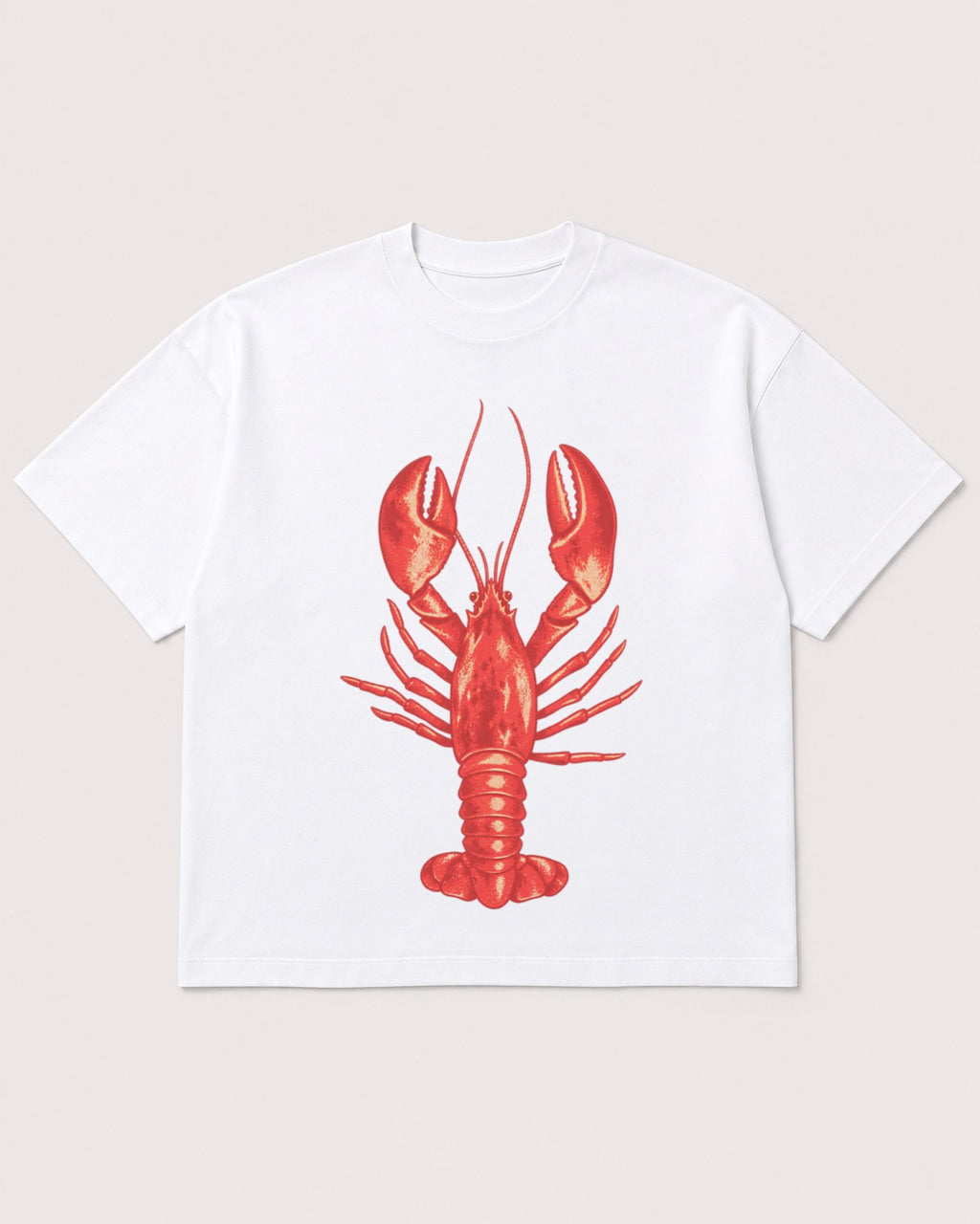 Mockup Boxy Heavyweight Tee White product