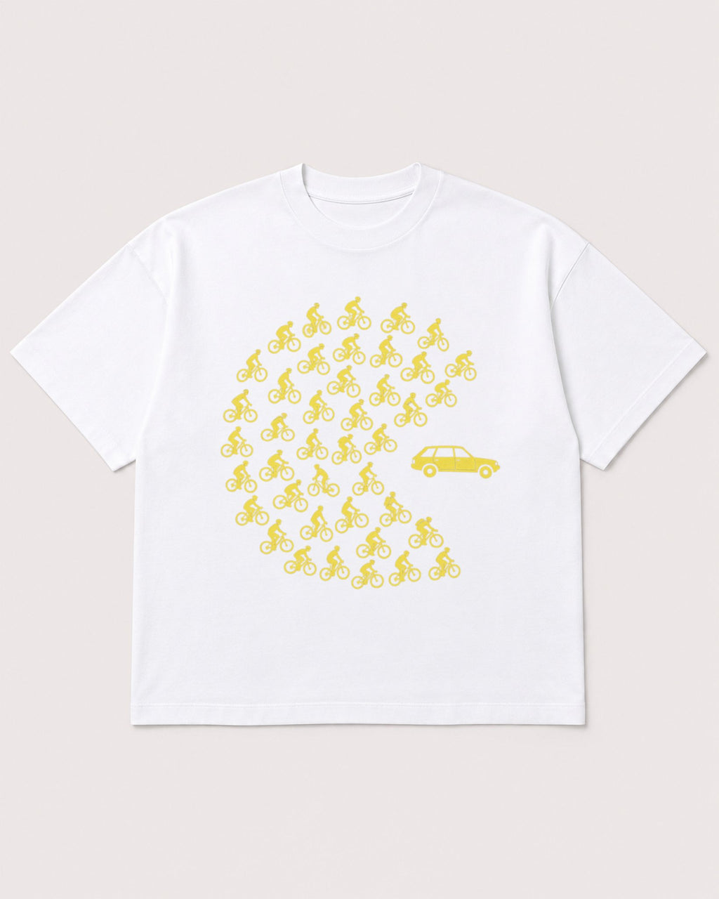 Mockup Boxy Heavyweight Tee White product