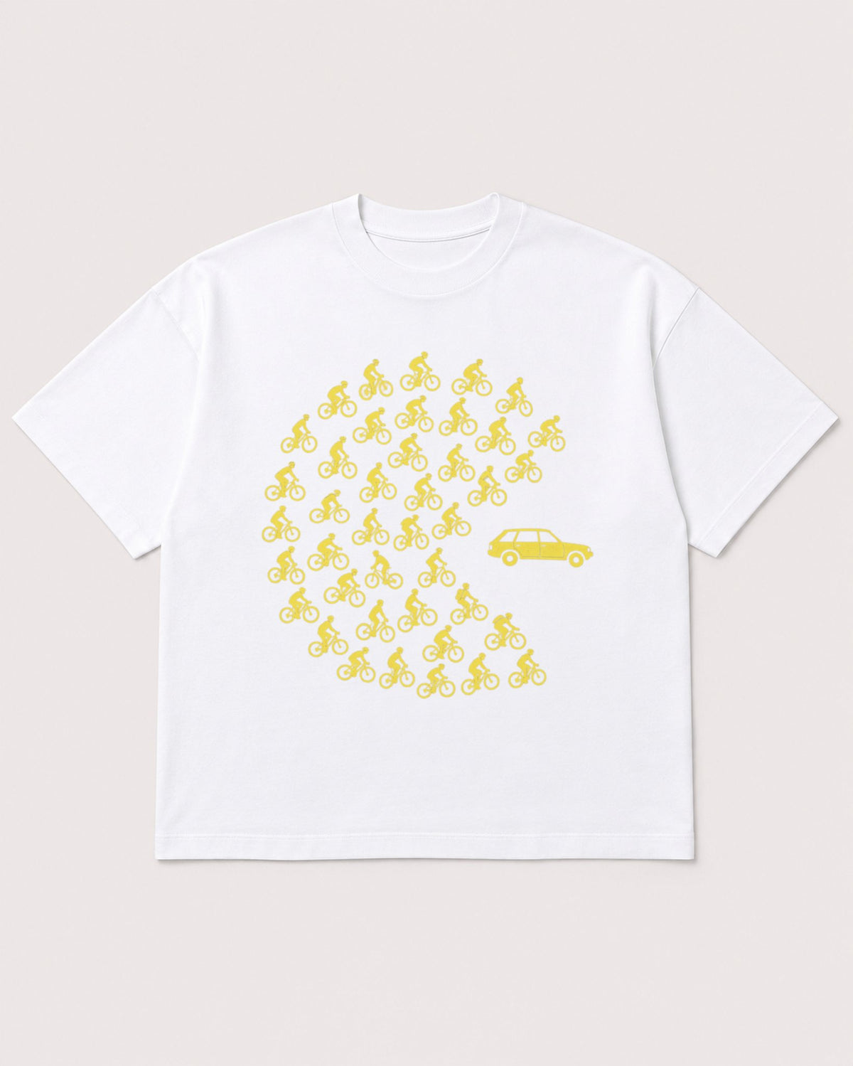 Mockup Boxy Heavyweight Tee White product