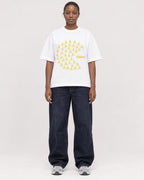 Mockup Boxy Heavyweight Tee White female full-body 34