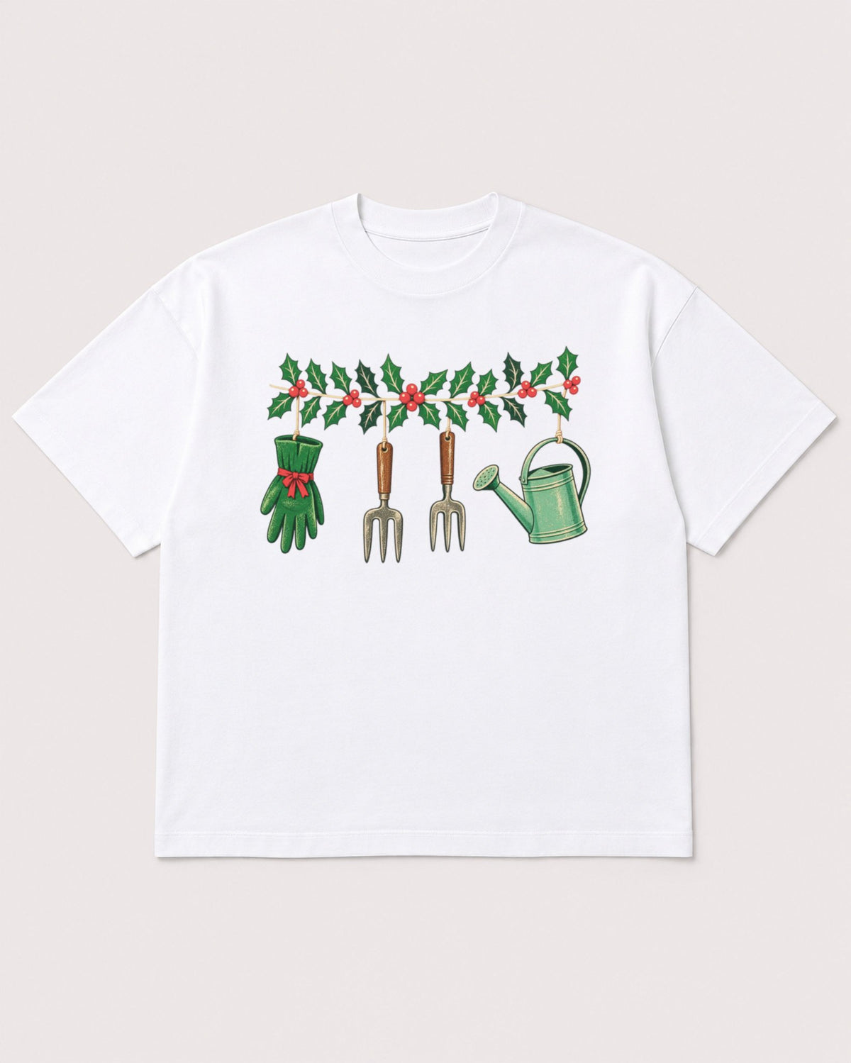 Mockup Boxy Heavyweight Tee White product