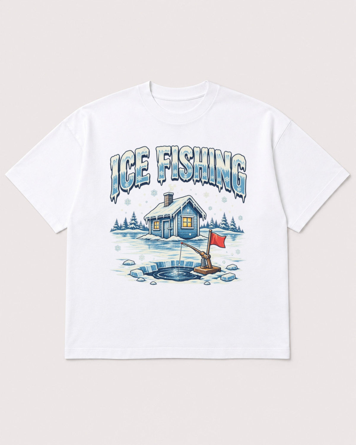 Mockup Boxy Heavyweight Tee White product