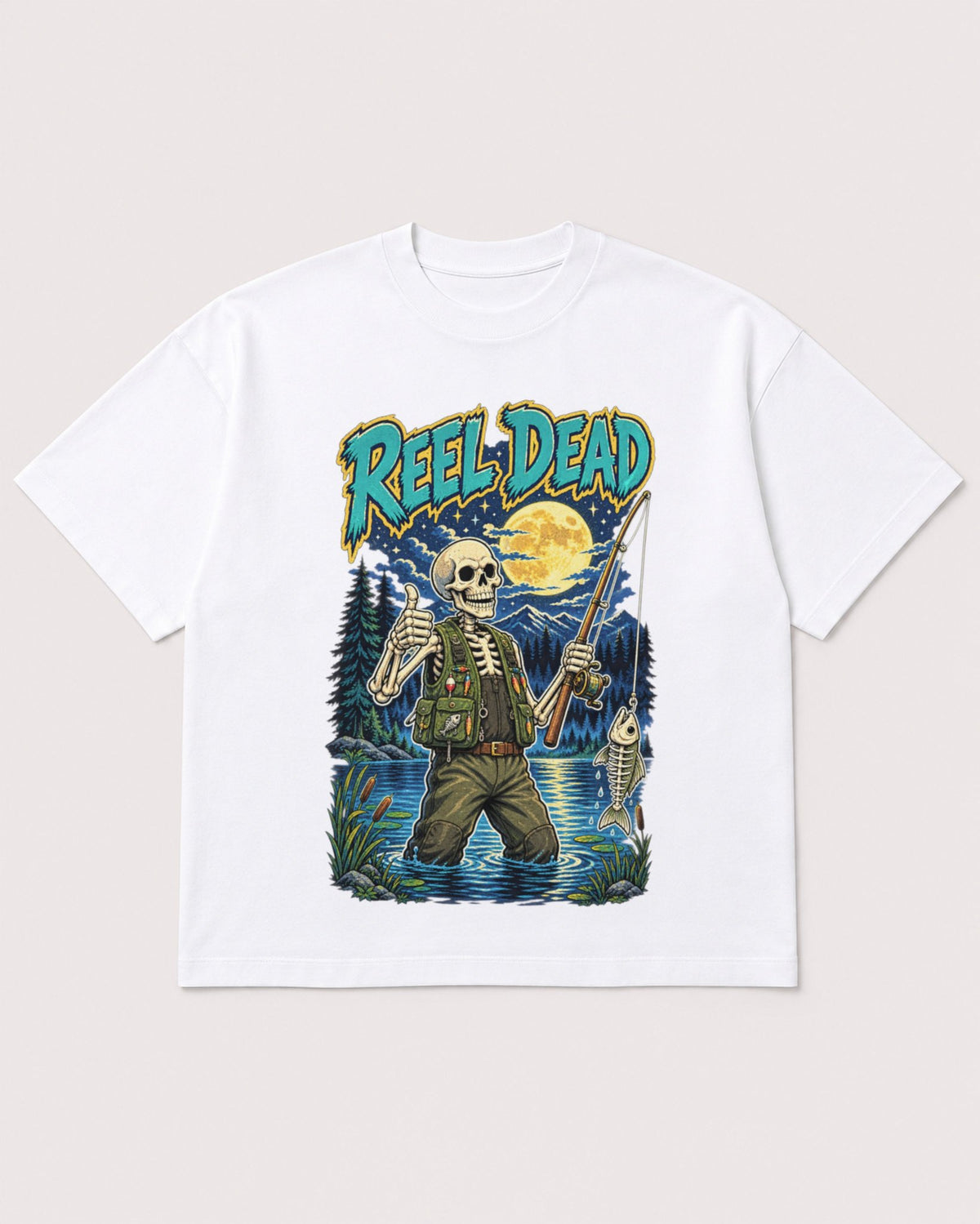 Mockup Boxy Heavyweight Tee White product