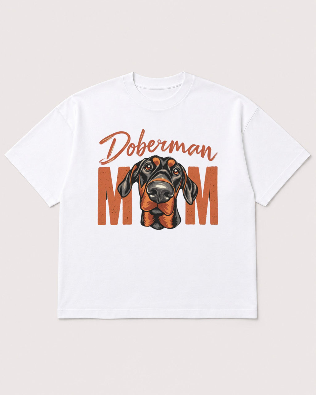 Mockup Boxy Heavyweight Tee White product
