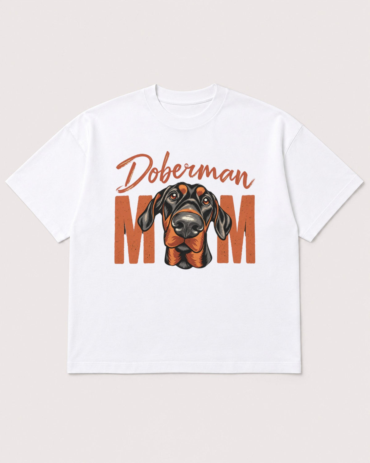 Mockup Boxy Heavyweight Tee White product