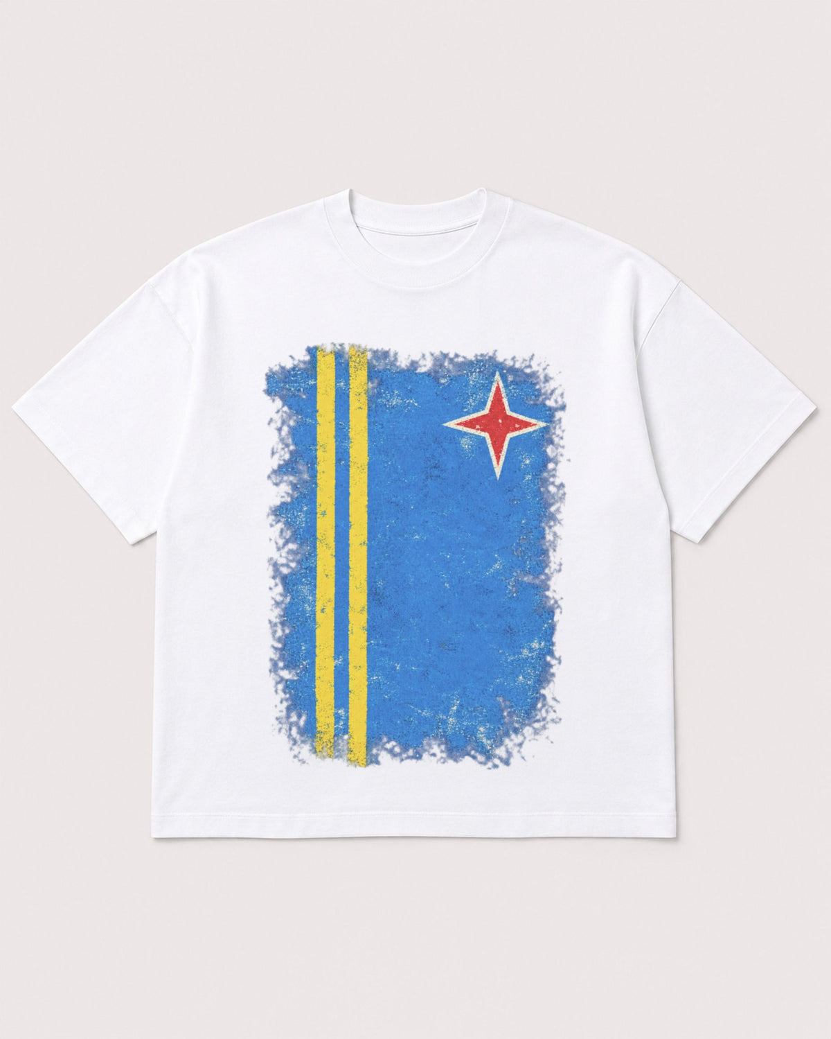 Mockup Boxy Heavyweight Tee White product