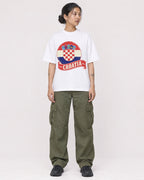 Mockup Boxy Heavyweight Tee White female full-body 12