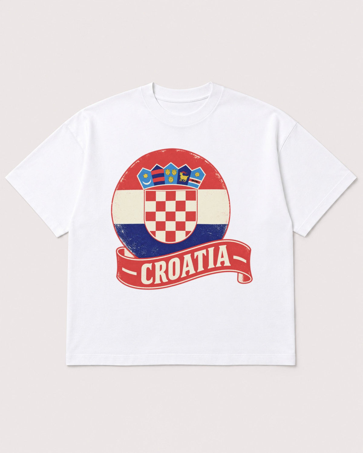 Mockup Boxy Heavyweight Tee White product