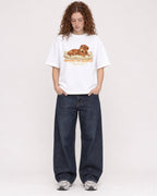 Mockup Boxy Heavyweight Tee White female full-body 09