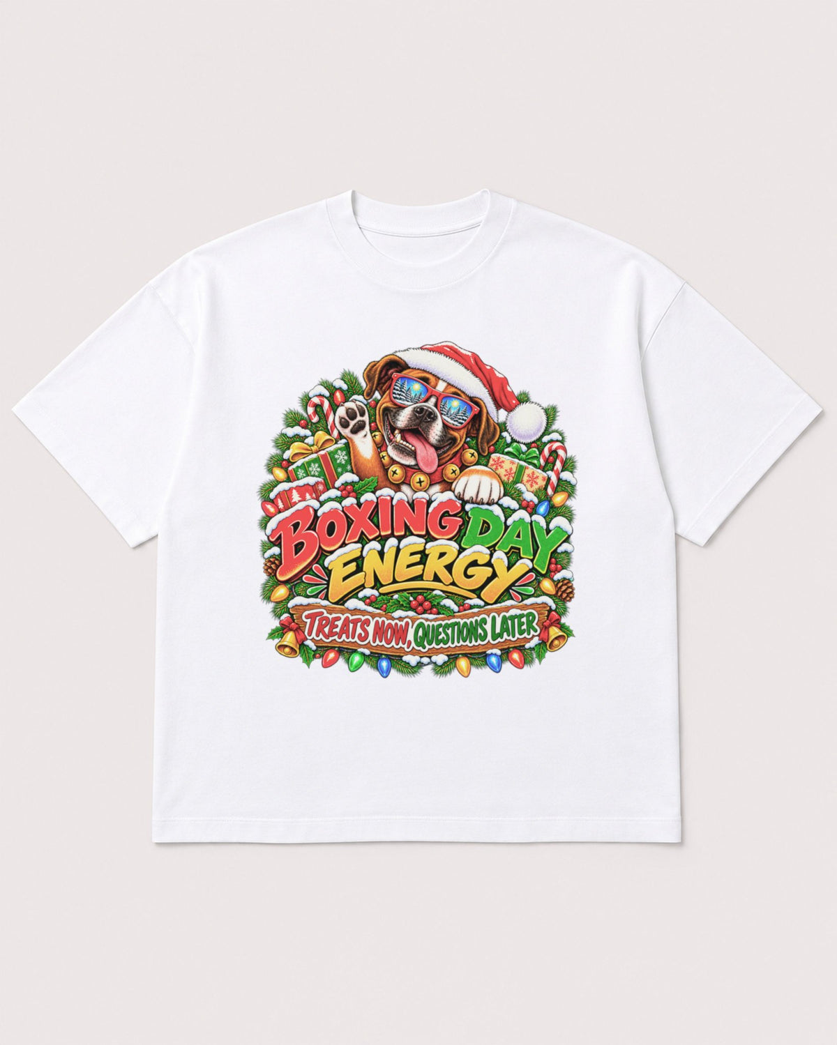 Mockup Boxy Heavyweight Tee White product