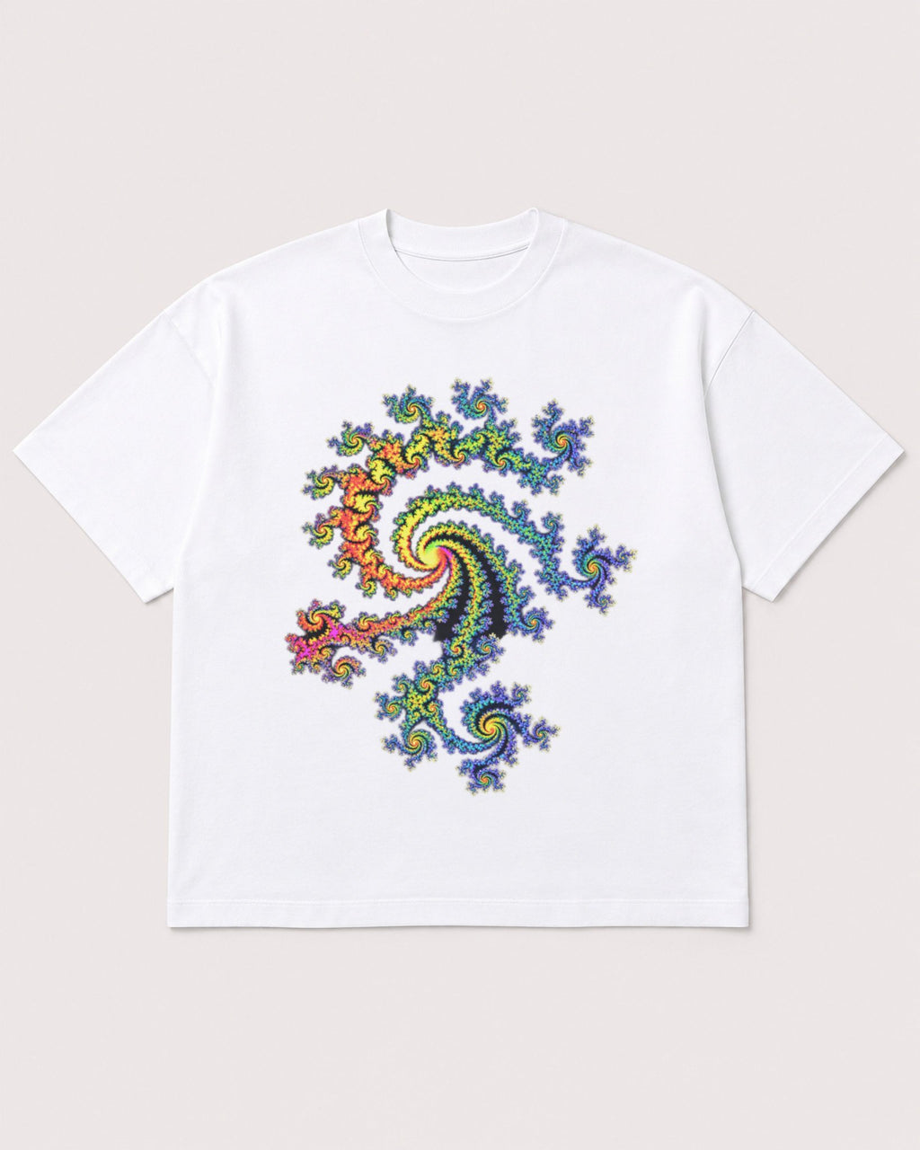 Mockup Boxy Heavyweight Tee White product