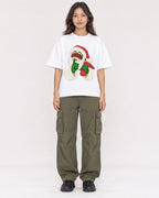 Mockup Boxy Heavyweight Tee White female full-body 02