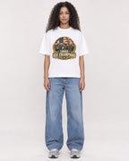 Mockup Boxy Heavyweight Tee White female full-body 10