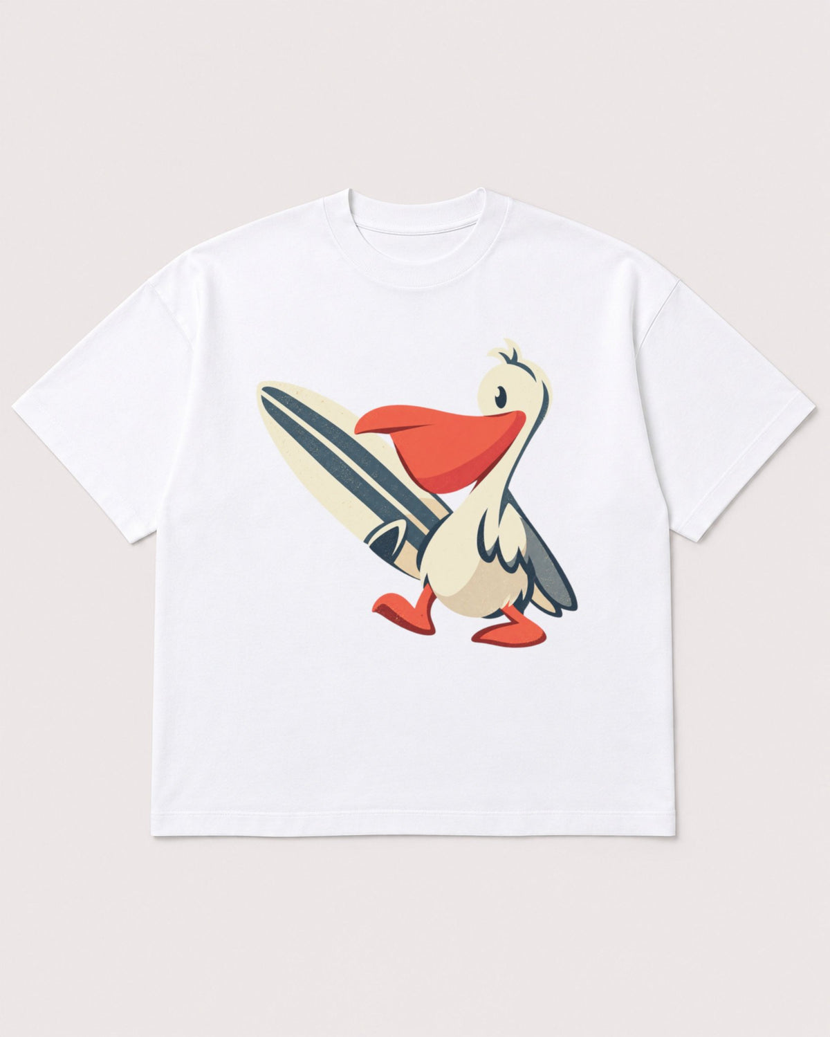 Mockup Boxy Heavyweight Tee White product