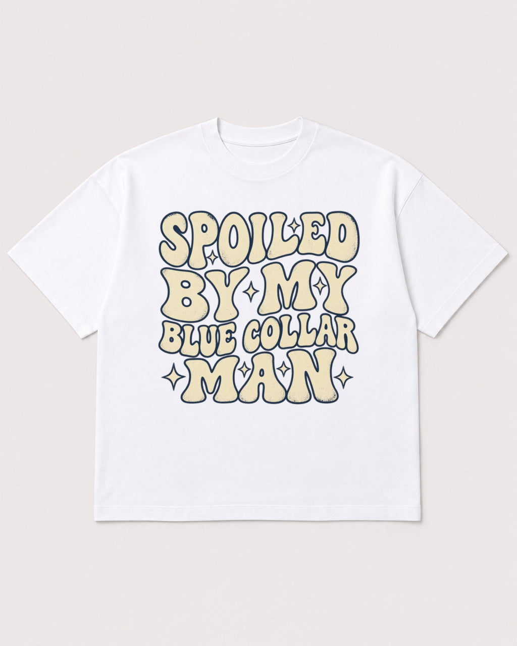 Mockup Boxy Heavyweight Tee White product