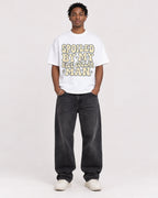 Mockup Boxy Heavyweight Tee White male full-body 05