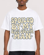 Mockup Boxy Heavyweight Tee White male close-up 05