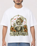 Mockup Boxy Heavyweight Tee White male close-up 02