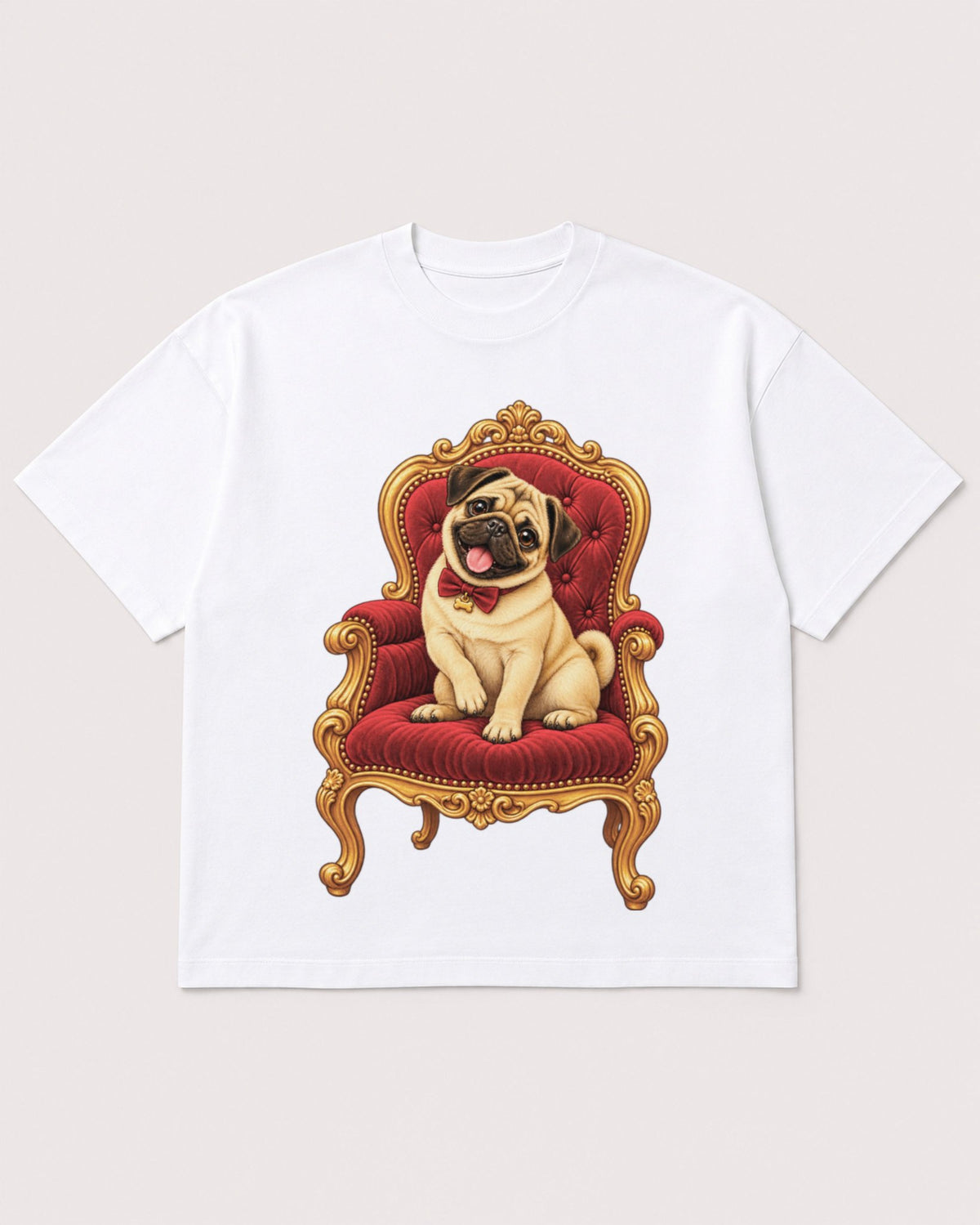 Mockup Boxy Heavyweight Tee White product